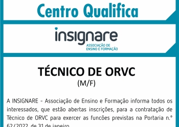 TCNICO DE ORVC (M/F)