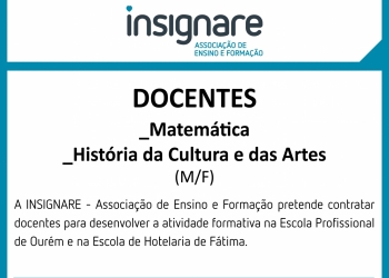 DOCENTES - MATEMTICA / HISTRIA DA CULTURA E DAS ARTES (m/f)