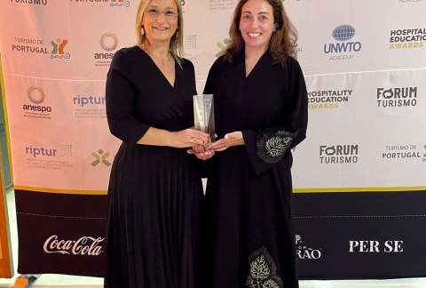 Escola de Hotelaria de Ftima vence prmio de melhor Projeto de Inovao&Desenvolvimento nos Hospitality Education Awards