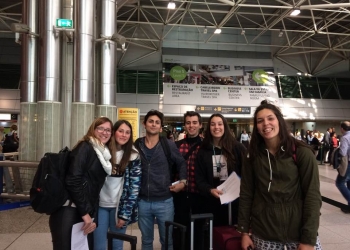Alunos da EPO e EHF em estgio no estrangeiro