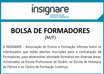 Bolsa de Formadores (m/f)