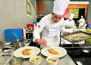 FINALISTAS COLOCADOS  PROVA NO LIVE COOKING & BEVERAGE SERVICE