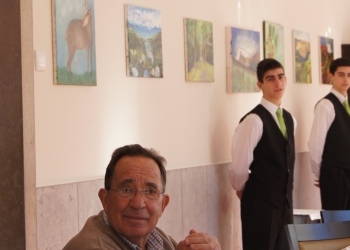 O Claustro Monfortino recebe exposio de pintura de Antnio Oliveira Rosa (Feno)