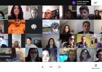 ALUNOS DA ESCOLA DE HOTELARIA DE FTIMA PARTICIPAM EM REUNIO VIRTUAL DO PROJETO ERASMUS + 