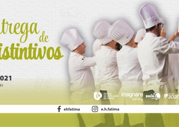 ALUNOS DA ESCOLA DE HOTELARIA DE FTIMA RECEBEM A AGUARDADA ENTREGA DE DISTINTIVOS