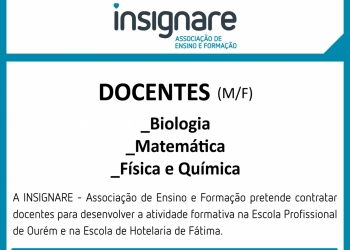 DOCENTES - BIOLOGIA, MATEM�TICA E F�SICA E QU�MICA (m/f)