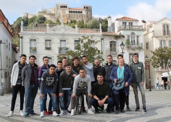 Alunos italianos realizam estgios em empresas da regio