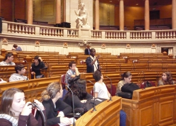 Turma de Gesto visita Assembleia da Repblica