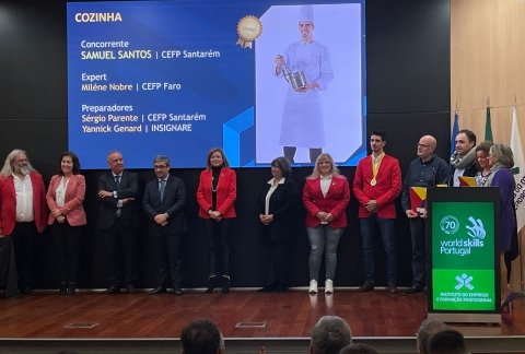 CAMPEES WORLDSKILLS RECONHECIDOS EM PORTUGAL