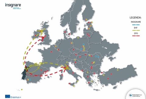 ESCOLAS INSIGNARE COLOCAM 508 ALUNOS EM ESTGIO - DESTES, 46 VO PARA 8 DESTINOS EUROPEUS