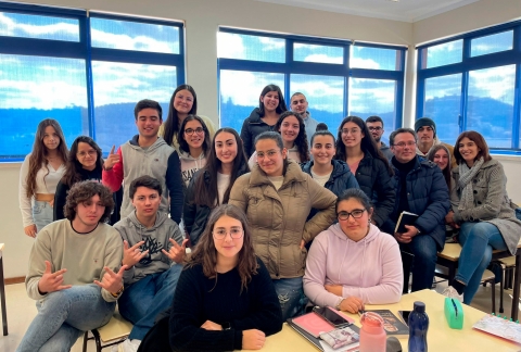 ESCOLA PROFISSIONAL DE OURM RECEBEU OFICINAS DE EMPREENDEDORISMO: INOVAO SOCIAL!