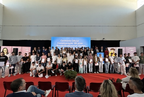 ESCOLA PROFISSIONAL DE OURM CELEBRA 35 ANOS DE HISTRIA E ENTREGA DE DIPLOMAS AOS ALUNOS FINALISTAS DA ESCOLA PROFISSIONAL DE OURM E DA ESCOLA DE HOTELARIA DE FTIMA