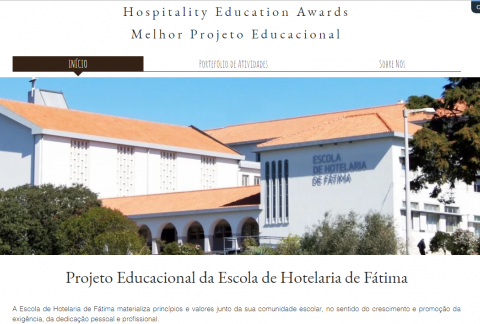 EHF candidata aos Hospitality Education Awards