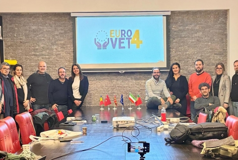 CONSRCIO EURO4VET - PRIMEIRA REUNIO NA MACEDNIA DO NORTE